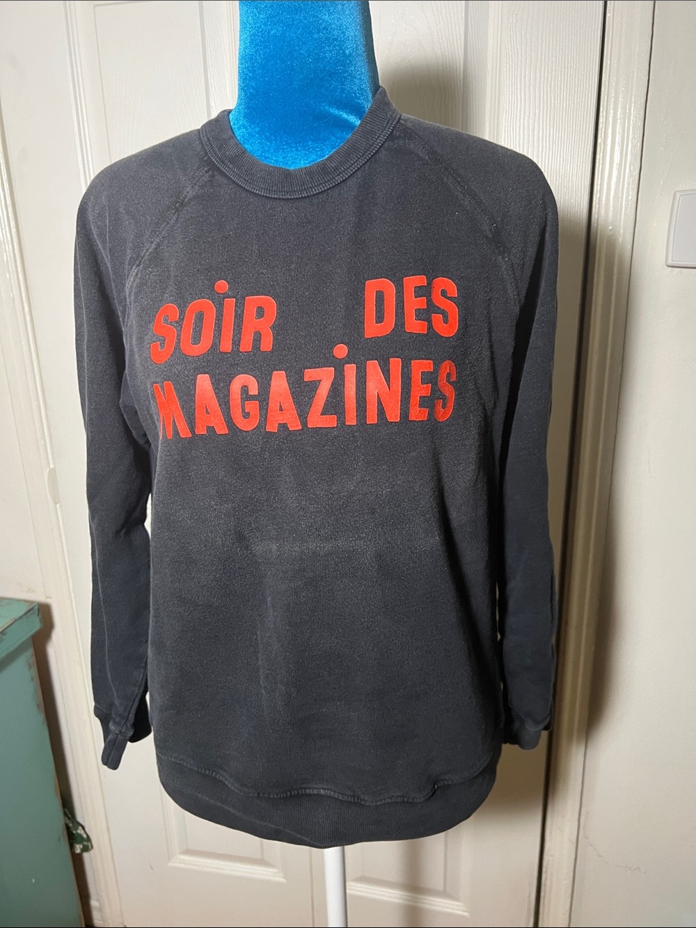 Clare V Organic Cotton Crew Sweatshirt Women’s Small